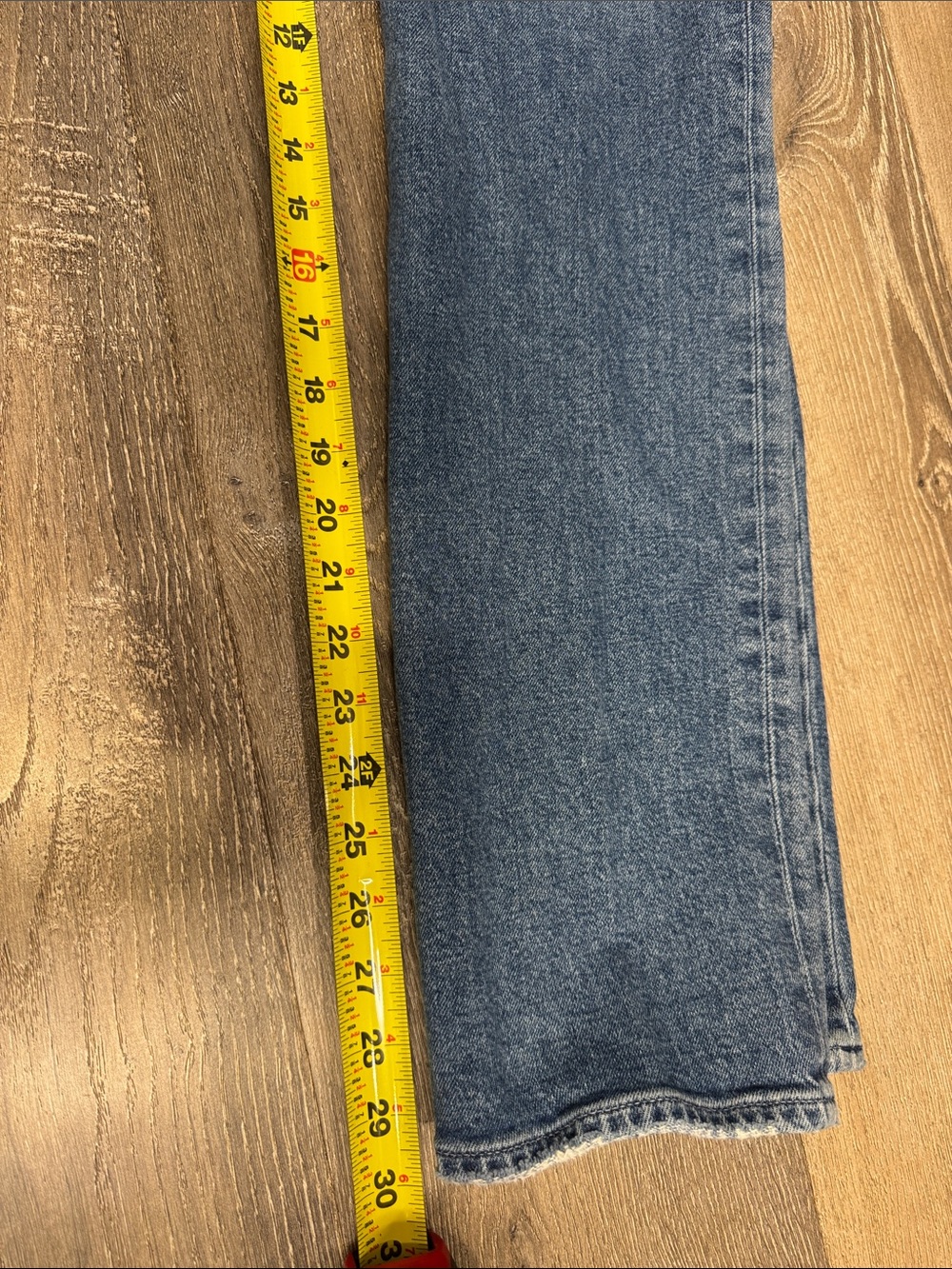 PAIGE Stella Women's Light Blue Straight-Leg Jeans - Picture 6 of 6